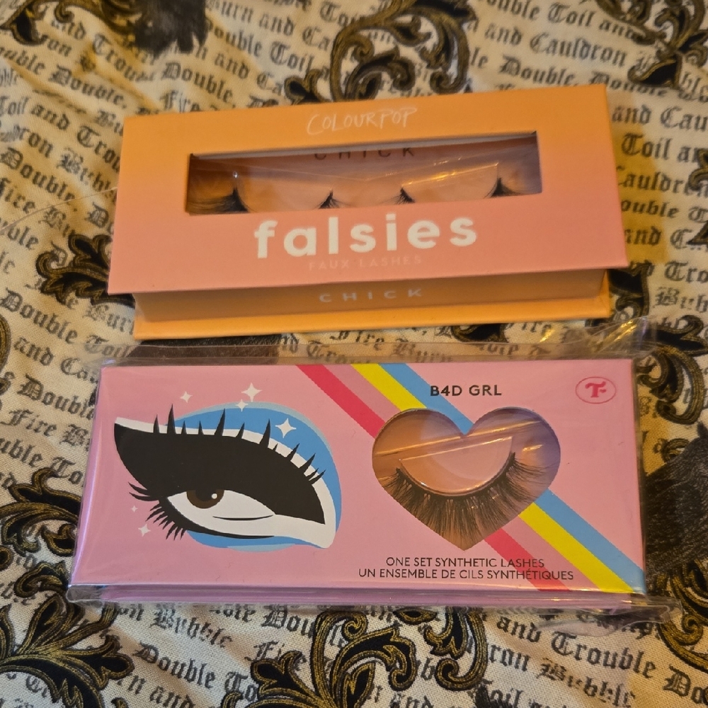 ColourPop Faux Lashes Duo - Pink and Multicolor Packaging